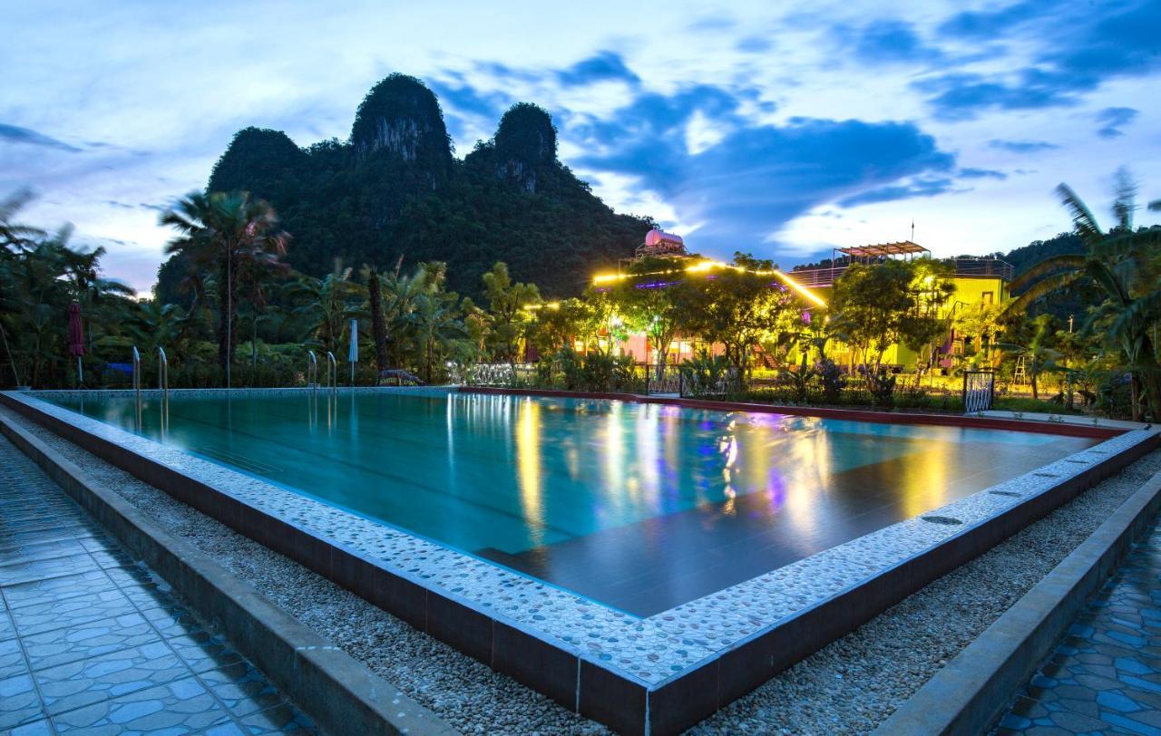 Phong Nha Eco Mountain Farmstay دونغ هوي المظهر الخارجي الصورة